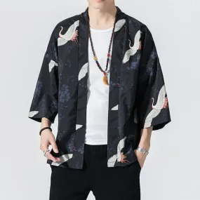 WLS Etoiku Kimono Black Bird