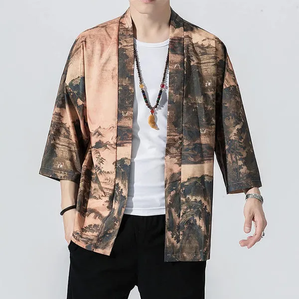 WLS Etoiku Kimono Earth