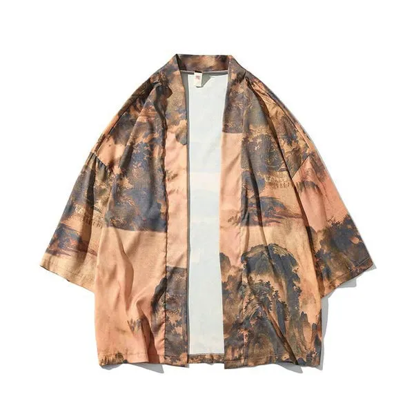 WLS Etoiku Kimono Earth