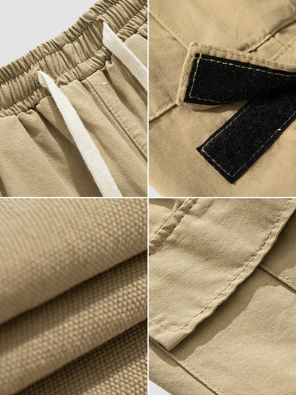 WLS Retro Japanese Loose Cargo Trousers