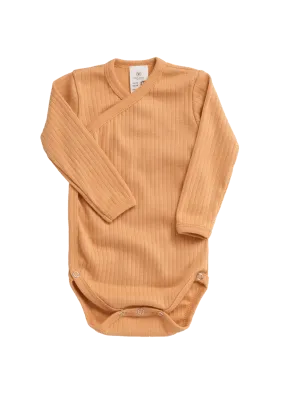 Wrap body long sleeve Play of Colors Ochre