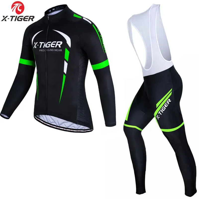 X-TIGER Winter Cycling Thermal Jersey Set X21