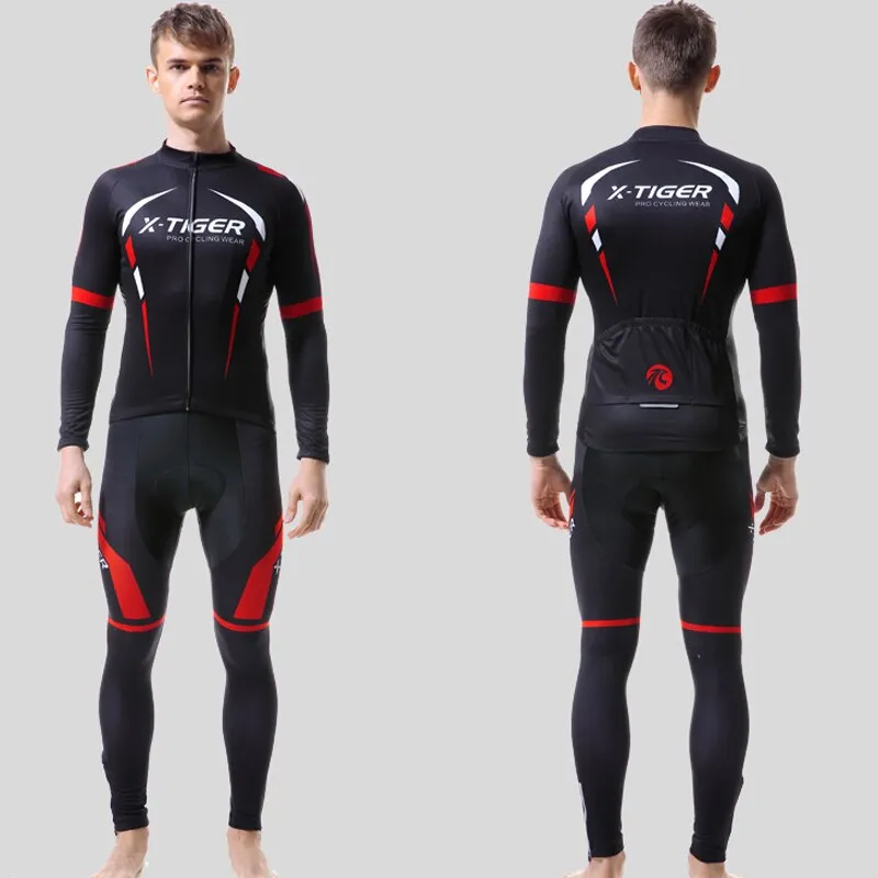 X-TIGER Winter Cycling Thermal Jersey Set X21