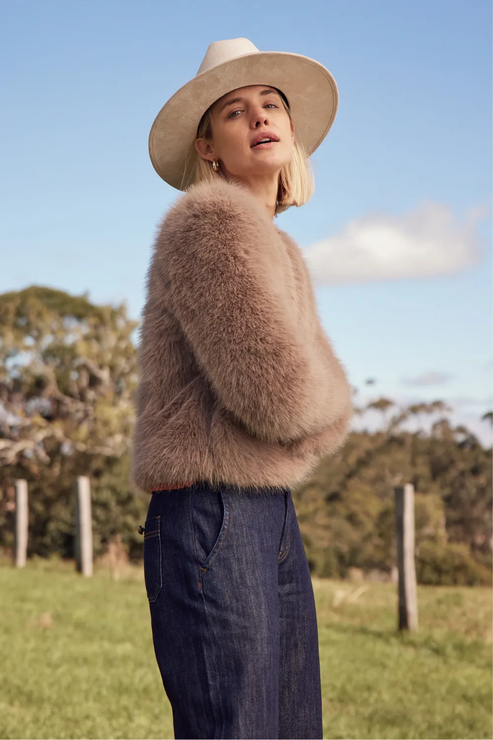 Zoe Kratzmann Glacier Jacket Mousse Pre-Order